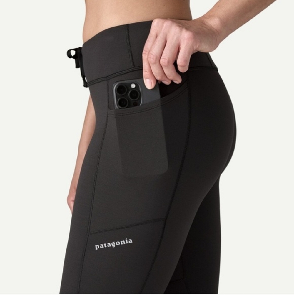 Patagonia Black High-Rise Pocket Leggings